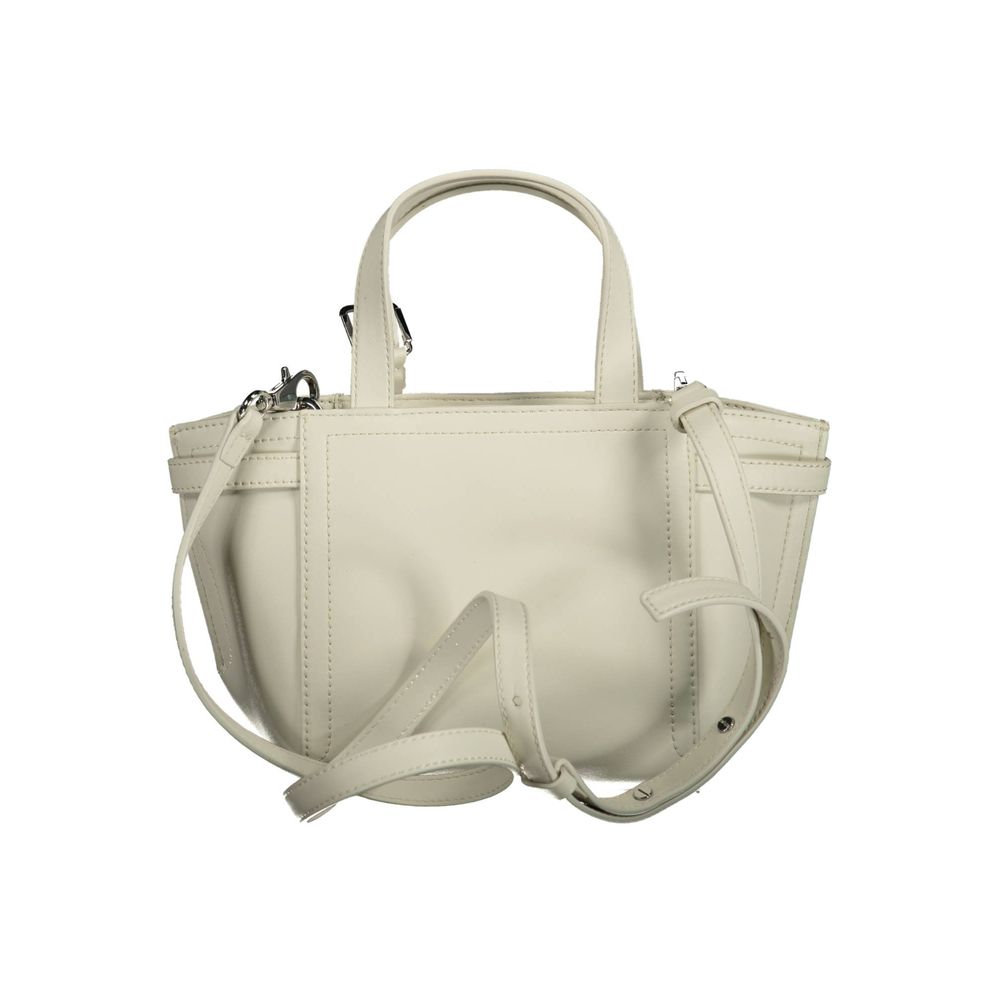 Bolsa Calvin Klein em poliéster branco