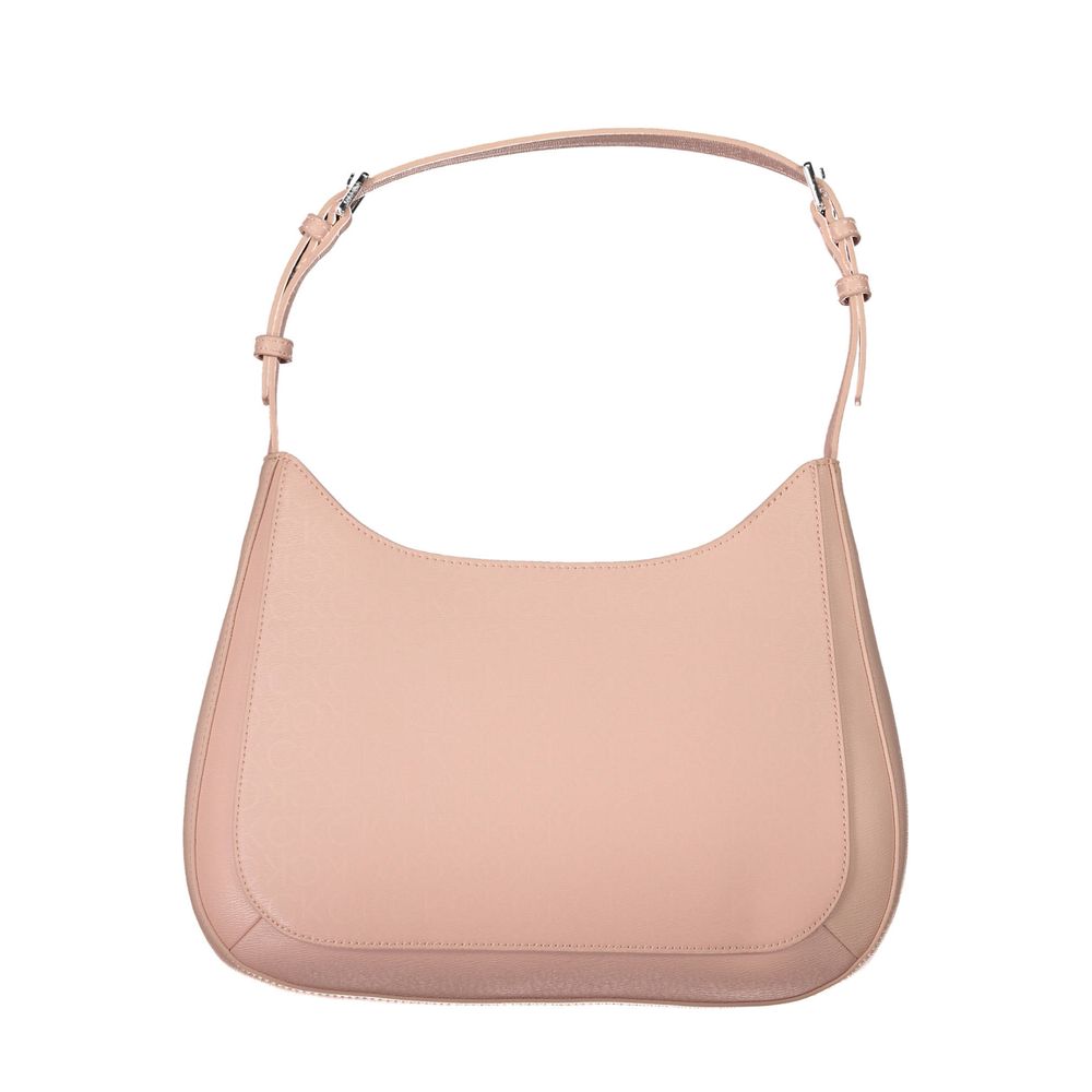 Bolsa Calvin Klein rosa em poliéster
