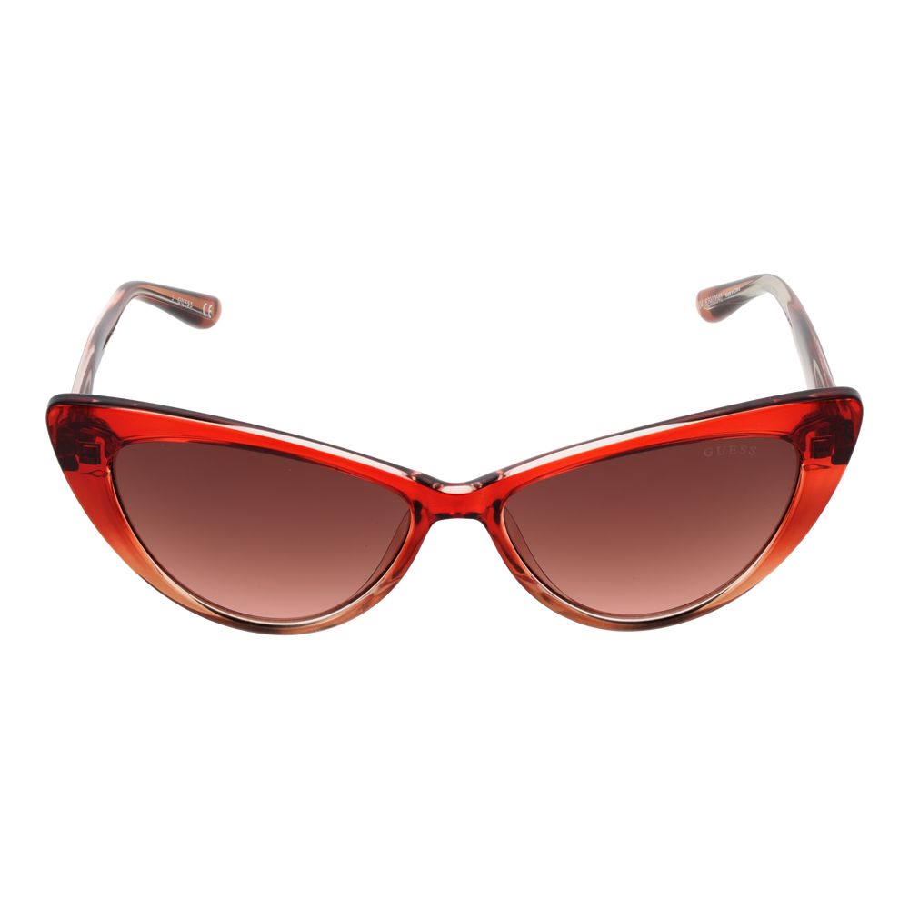 Guess Burgundy Women Sunglass
