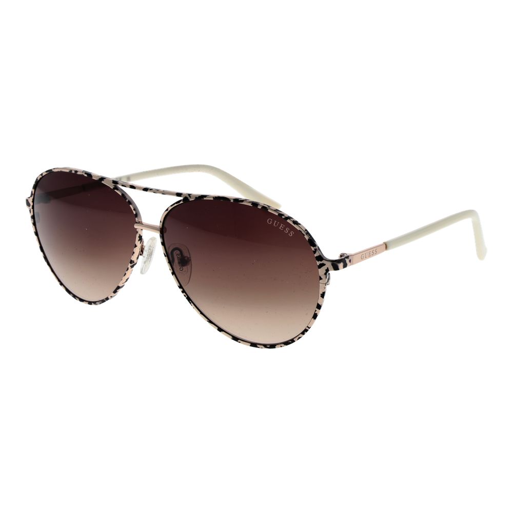 Guess Cream Women Sunglass