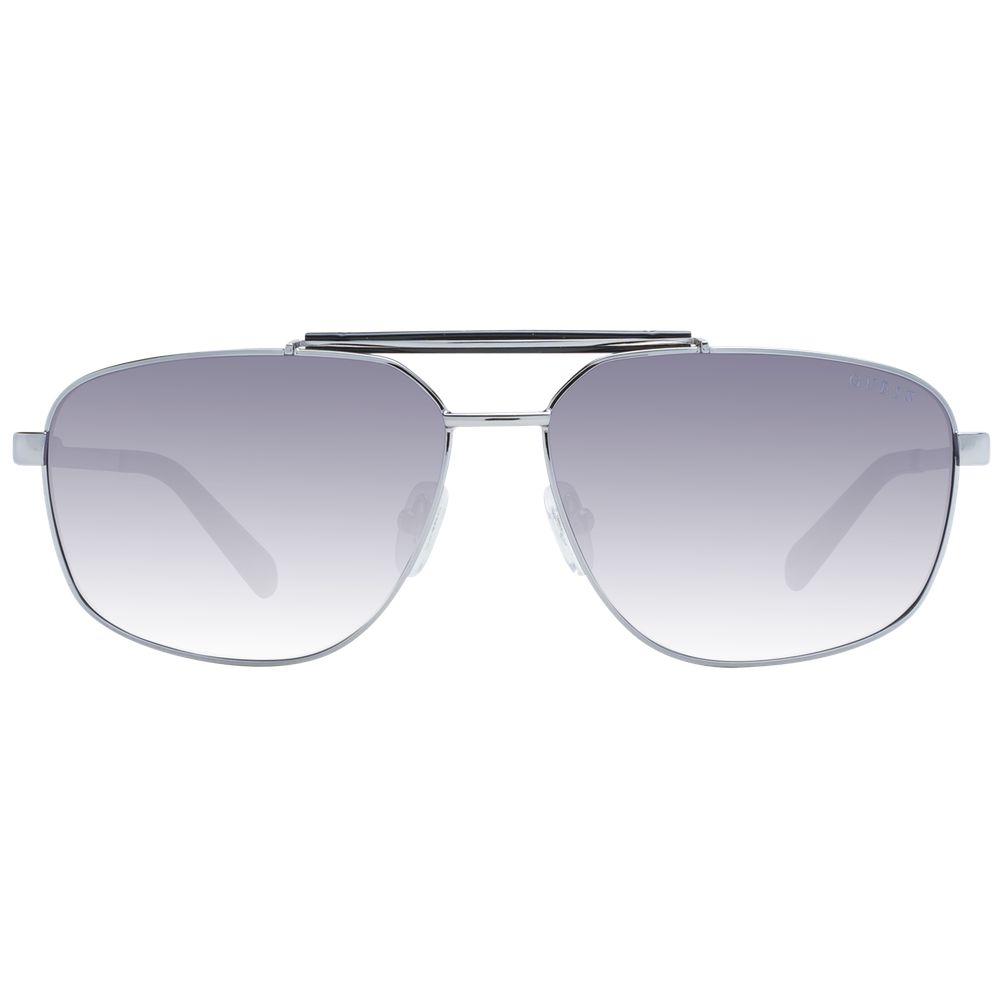 Guess Silver Men Sunglass