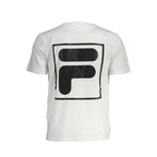 T-shirt Fila de algodão branco