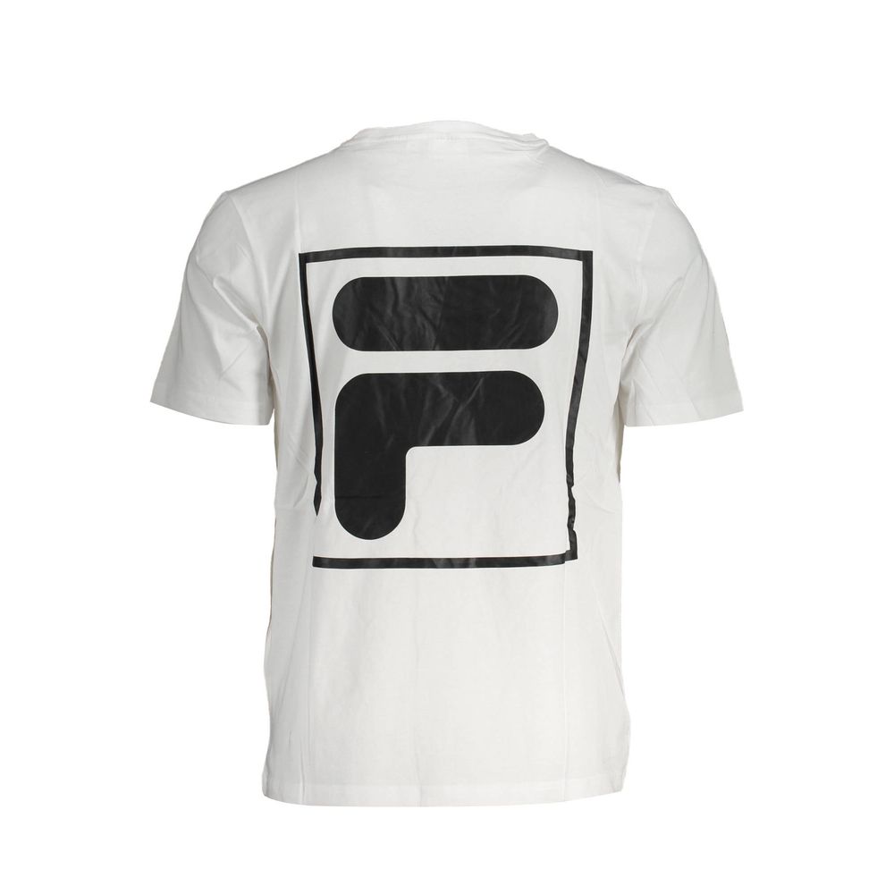 T-shirt Fila de algodão branco