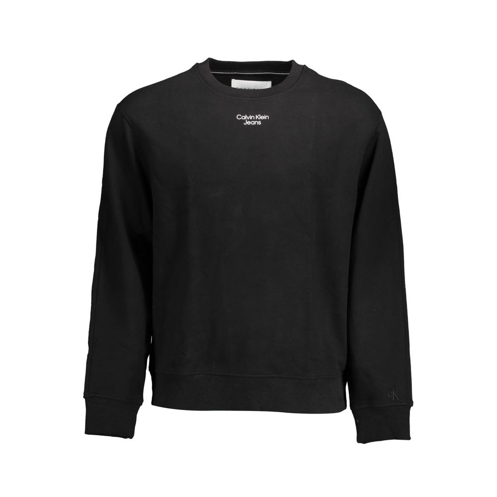 Schwarzer Baumwollpullover von Calvin Klein für Herren