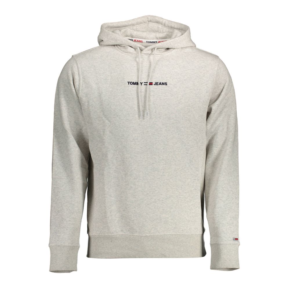 Tommy Hilfiger Grauer Baumwollpullover für Herren