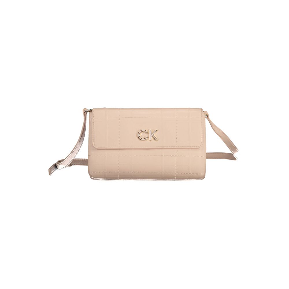 Bolsa Calvin Klein rosa em poliéster