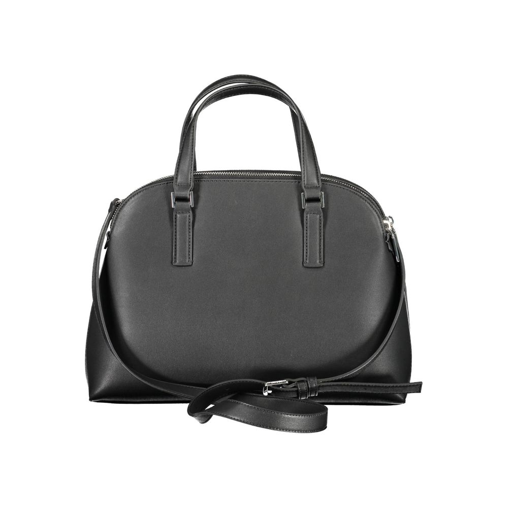 Calvin Klein Schwarze Polyester-Handtasche