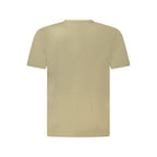 Hugo Boss Green Cotton Men T-Shirt