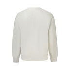 Calvin Klein White Cotton Men Sweater
