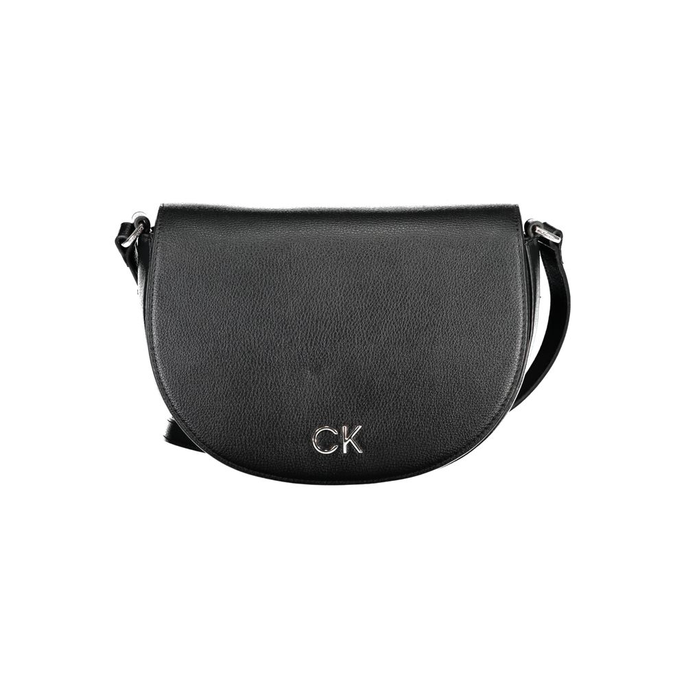 Bolsa Calvin Klein preta em polietileno