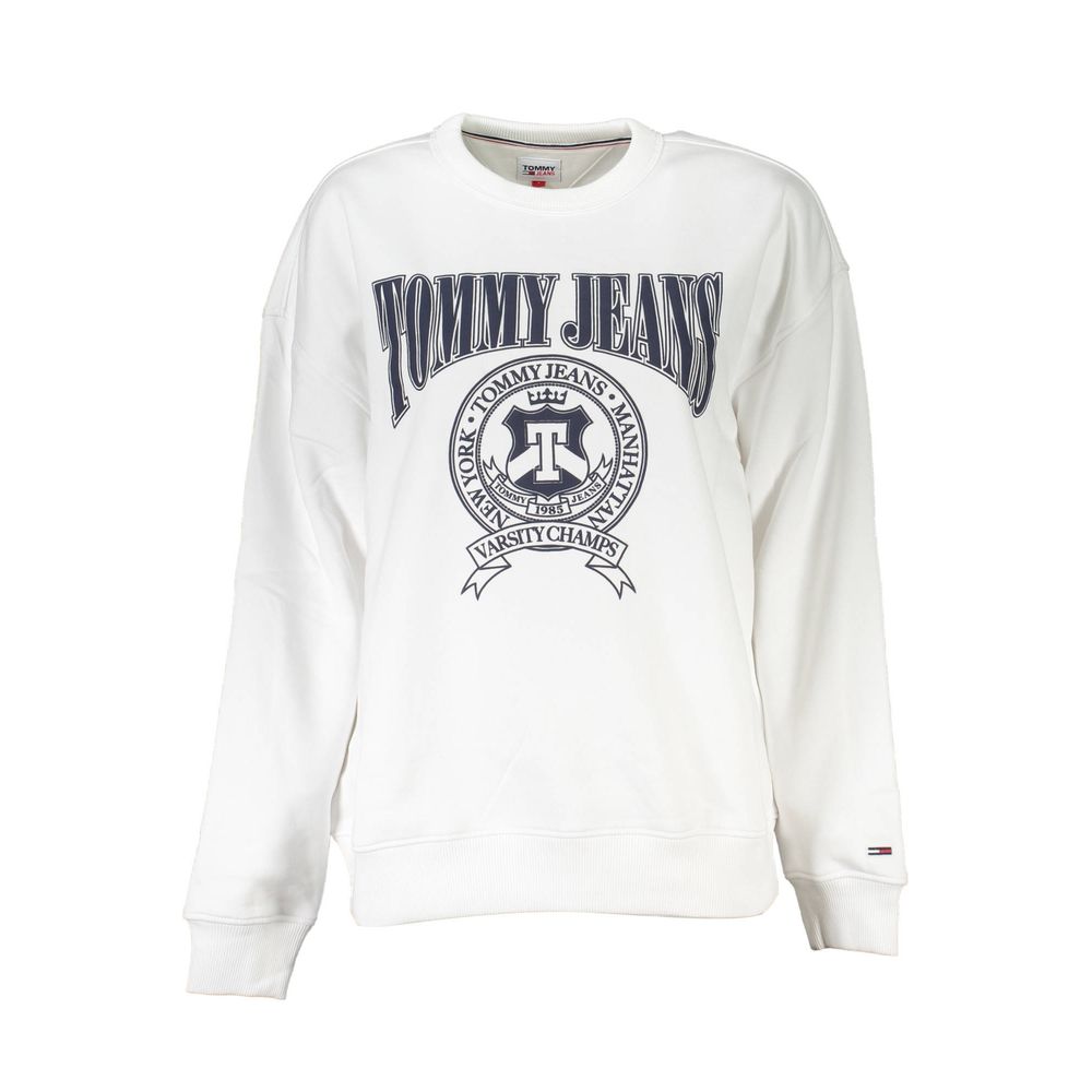 Tommy Hilfiger – Weißes Baumwoll-Sweatshirt