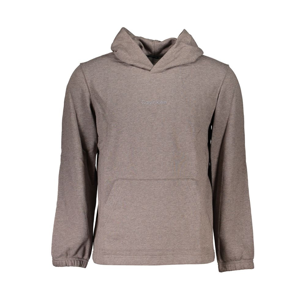 Calvin Klein Herrenpullover aus brauner Baumwolle