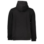 Tommy Hilfiger Black Cotton Men Sweater with Hood