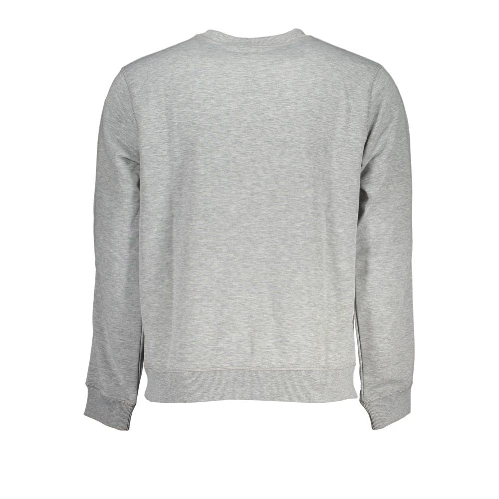 Calvin Klein Gray Polyester Men Sweater
