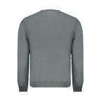 Napapijri Green Cotton Men Sweater