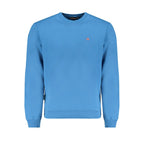 Napapijri Blue Cotton Men Sweater