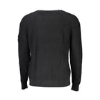 Schwarzer Wollpullover von Calvin Klein