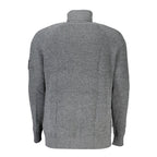 Grauer Wollpullover von Calvin Klein