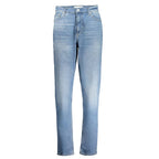 Calvin Klein Blue Cotton Women Jeans