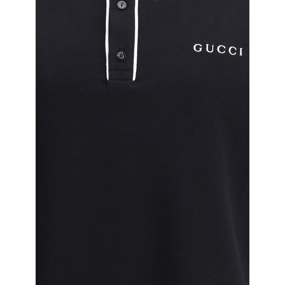Polo com logo da Gucci