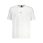 Hugo Boss White Cotton T-Shirt