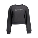 Schwarzer Baumwollpullover von Calvin Klein für Damen