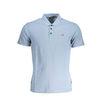 Napapijri Blue Cotton Polo Shirt