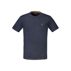 Hugo Boss Blue Cotton Men T-Shirt