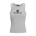 Balenciaga Logoed Top