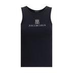 Balenciaga Logoed Top