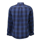 Camisola de algodão azul Gant