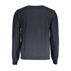 La Martina Blue Wool Sweater