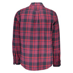 Camisola de algodão roxa Gant