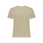 Guess Jeans Beige Cotton Women T-Shirt