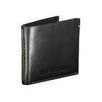 La Martina Black Leather Wallet