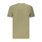 Hugo Boss Green Cotton Men T-Shirt