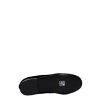 Palm Angels Black Velvet Slip-On Loafers