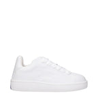 Weiße Burberry Leder-Sneaker (Low Top)