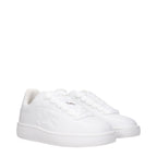 Weiße Burberry Leder-Sneaker (Low Top)