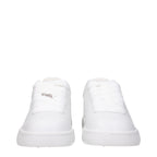 Weiße Burberry Leder-Sneaker (Low Top)