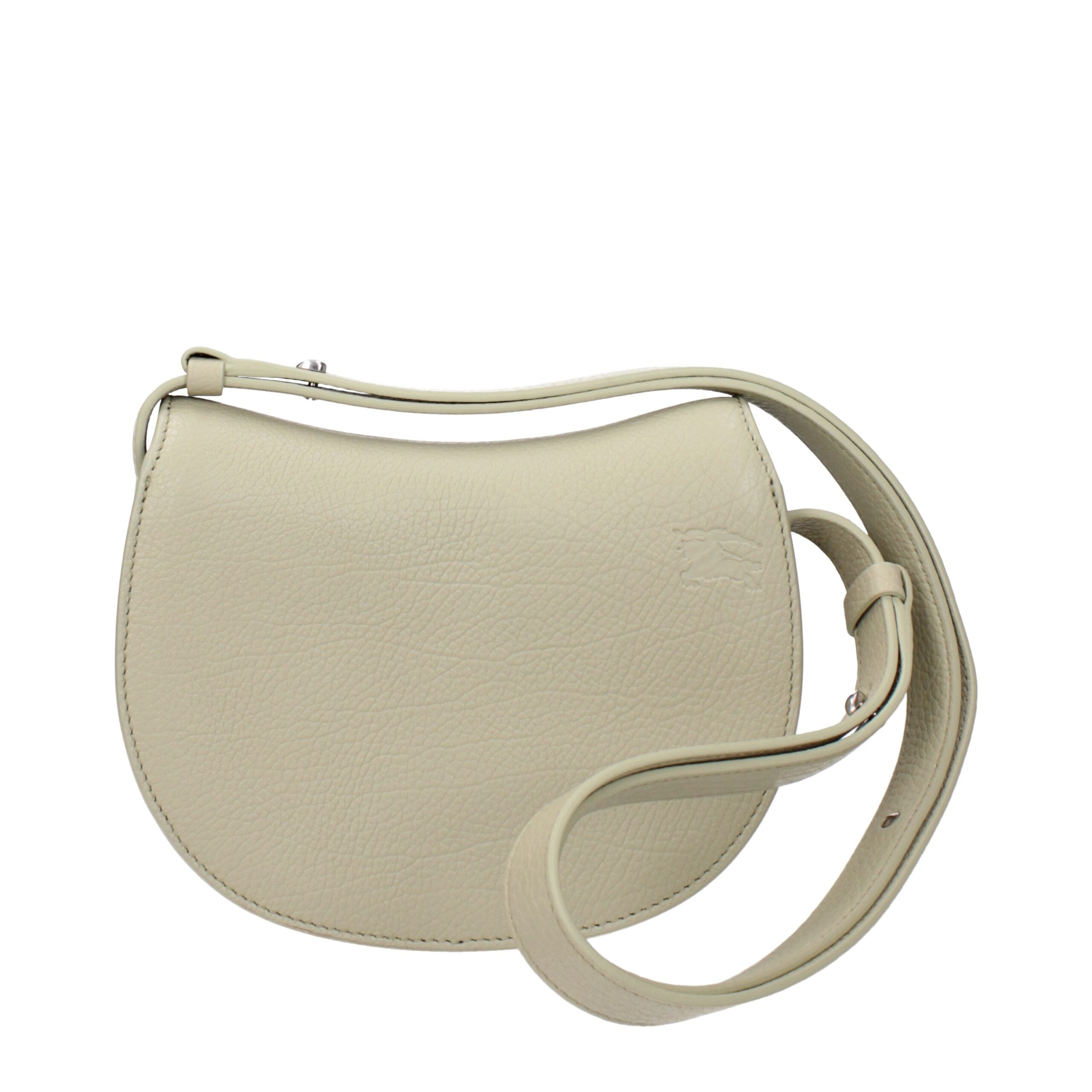 Bolsa de ombro Burberry em pele verde