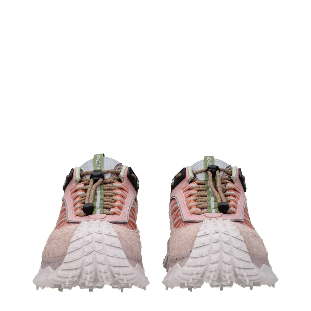 Moncler Sportschuhe aus rosa Leder