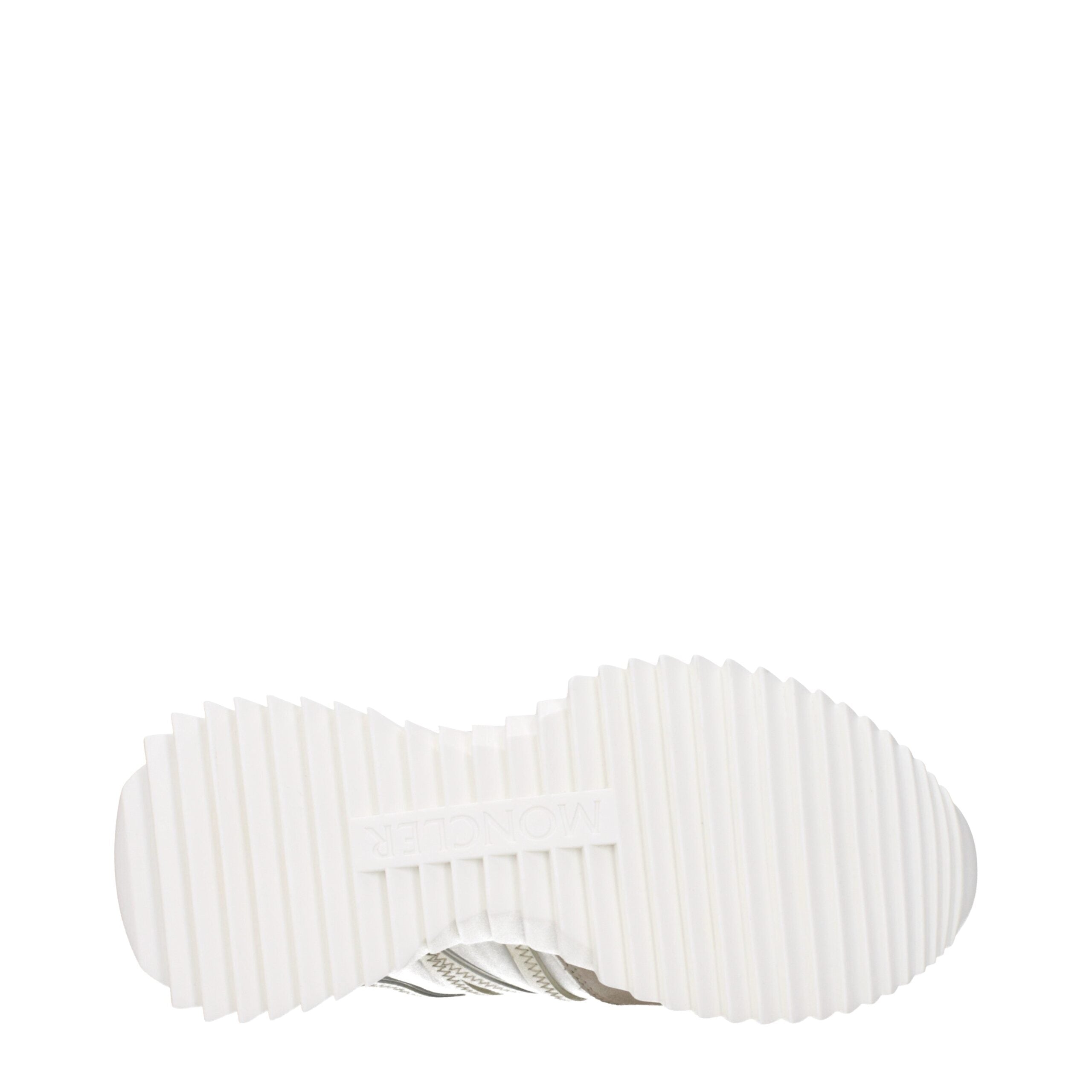 Moncler Beige Stoff-Sneaker, niedriges Oberteil