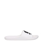 Kenzo White Cotton Slippers Sandals