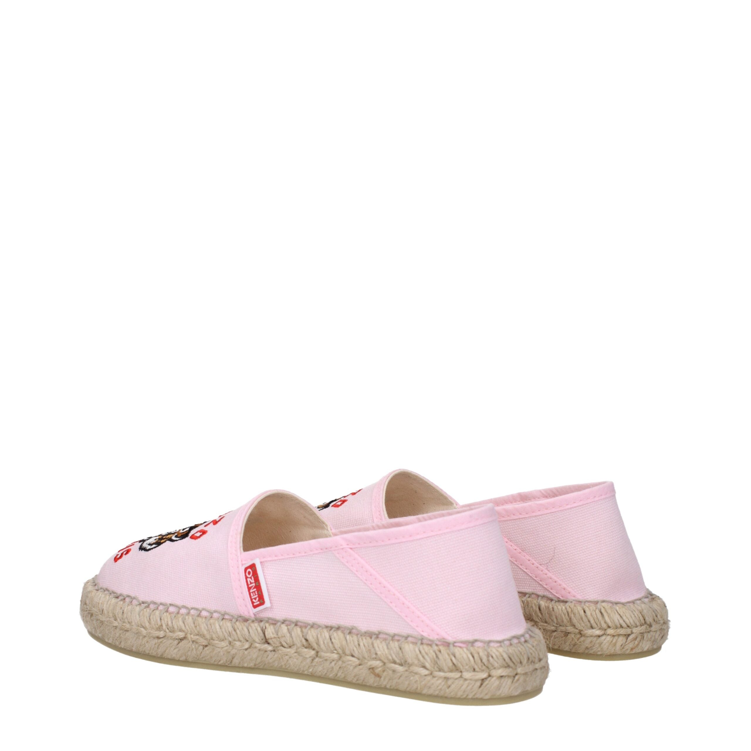 Kenzo Pink Fabric Espadrilles