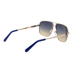 Guess Silver Men Sunglass