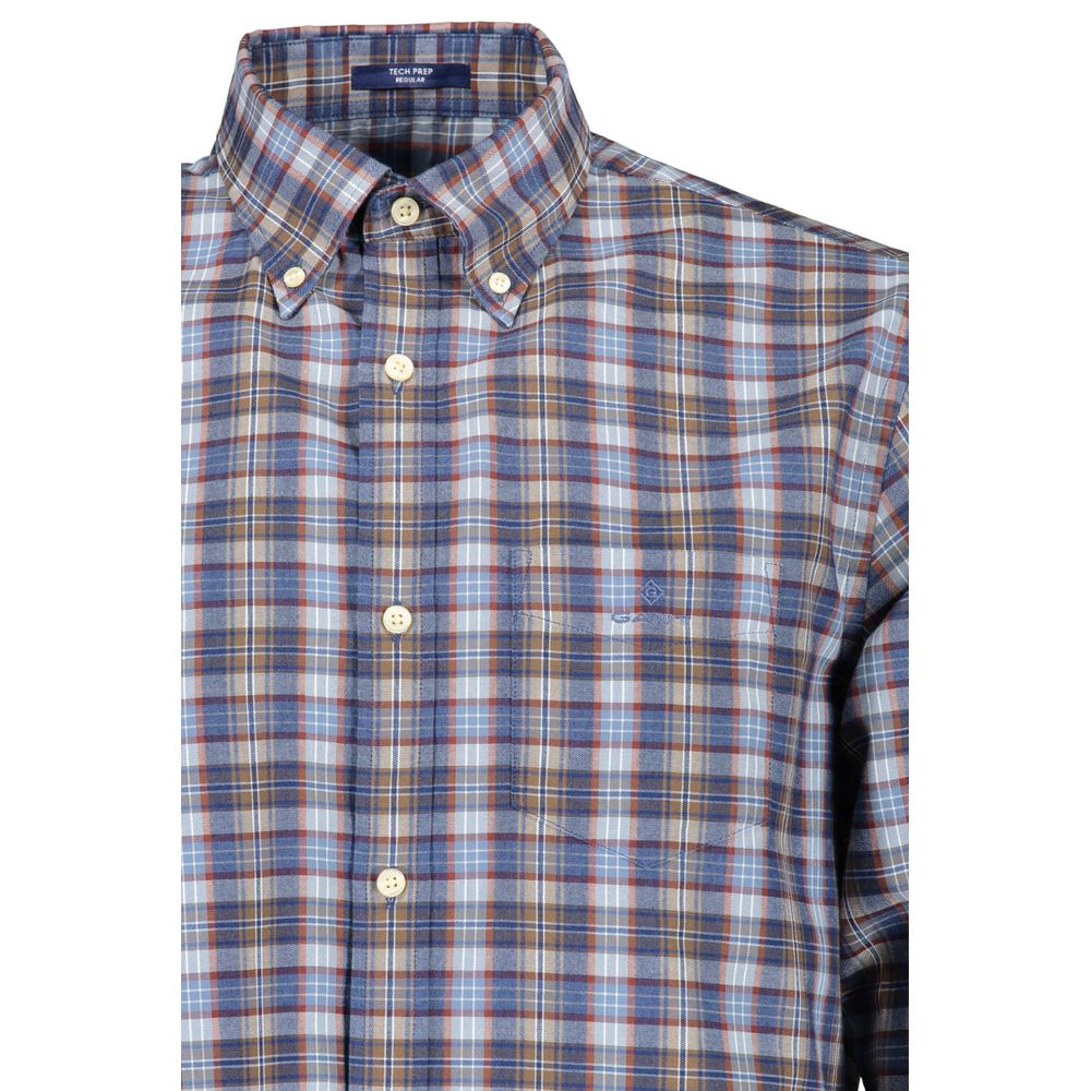 Camisola de algodão azul Gant
