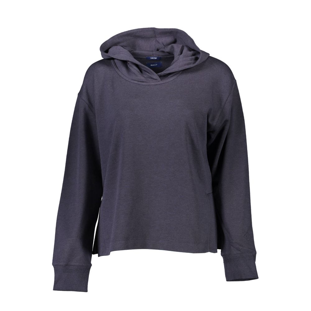 Gant blauer Baumwollpullover für Damen