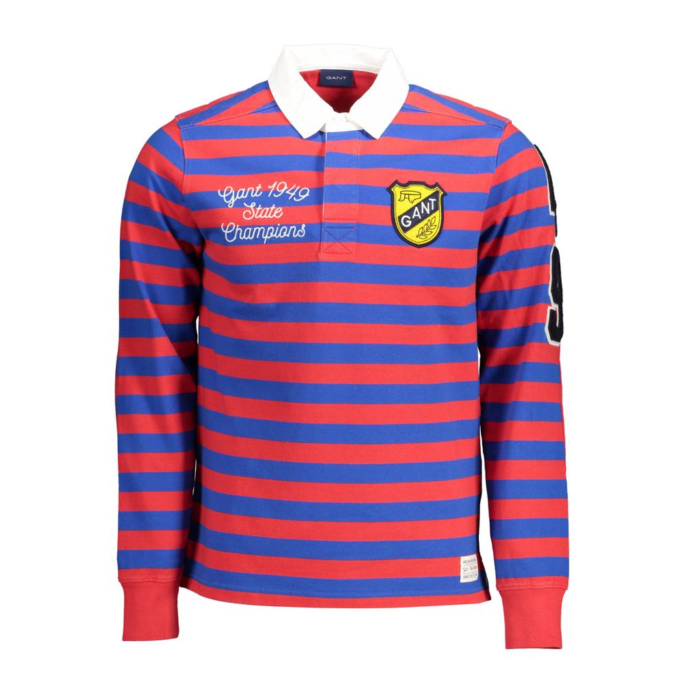 Polo Gant vermelho em algodão