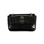 La Martina Black Polyethylene Handbag